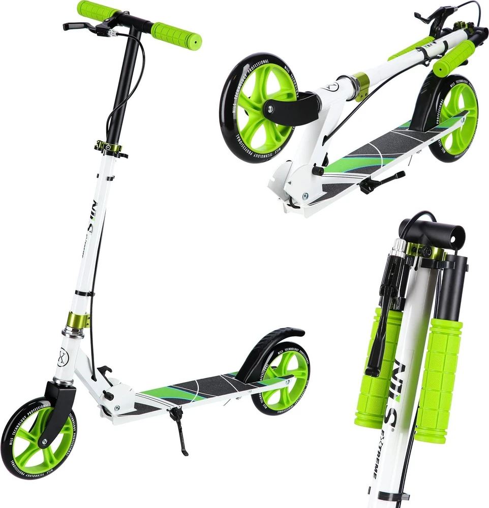 Paspirtukas Nils Extreme HM0180, žalias