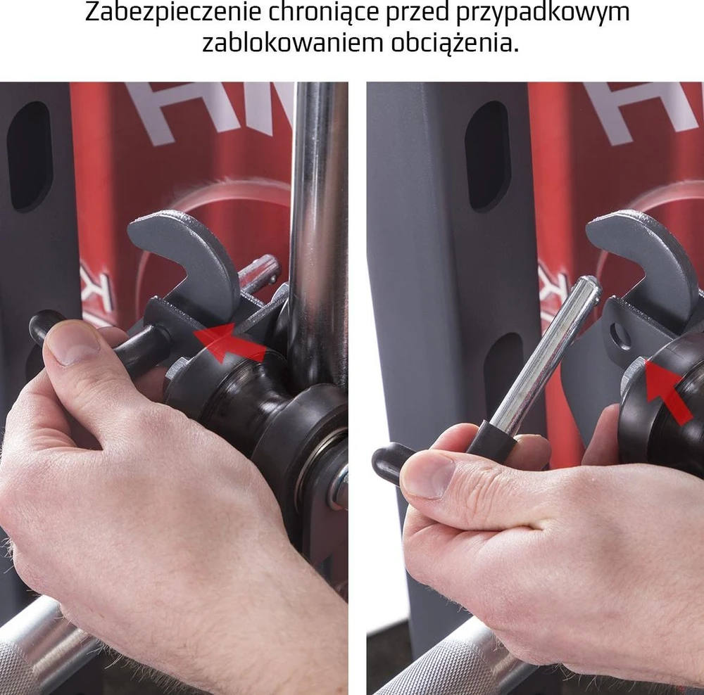 Kojų atrama daugiafunkciam treniruokliui HMS 2 UWN070