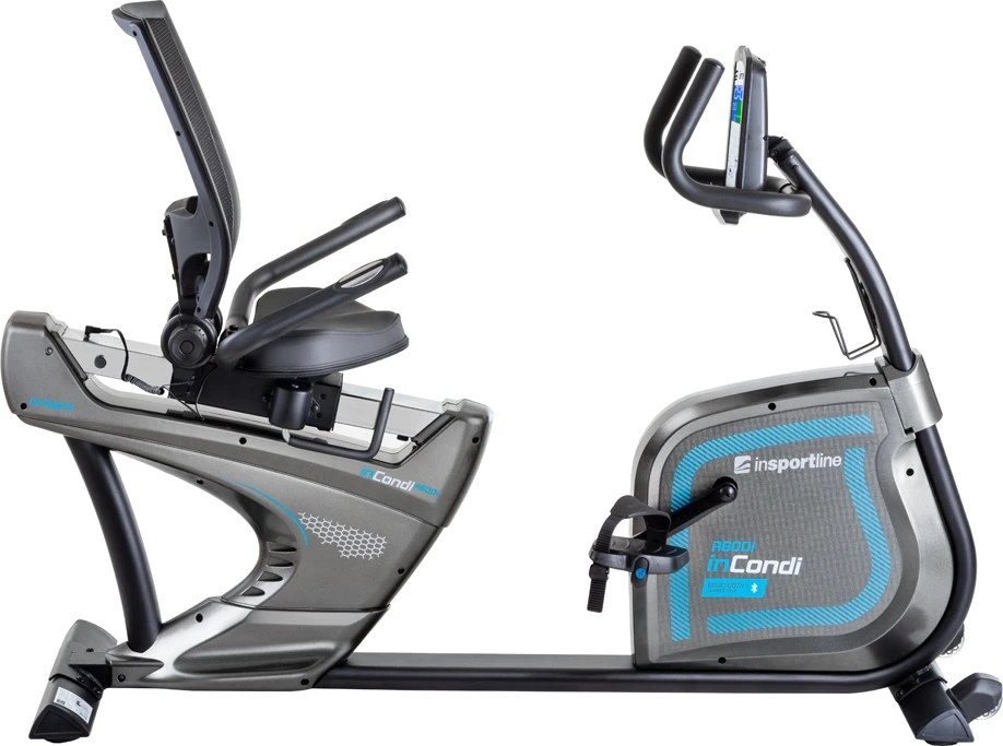 Horizontalus dviratis treniruoklis inSPORTline inCondi R600i PRO (iki 200kg, smagr. 7kg)