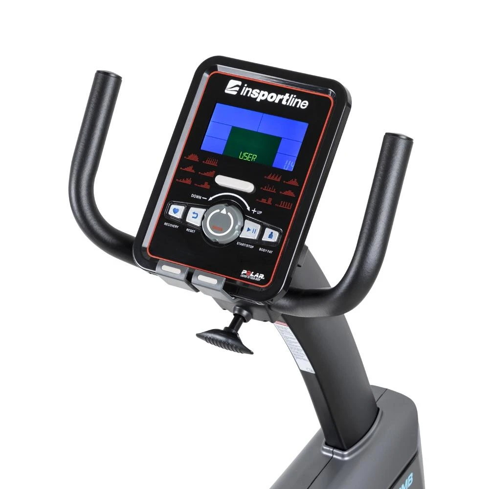 Horizontalus dviratis treniruoklis inSPORTline Omahan RMB (iki 150kg, smagr. 9kg)