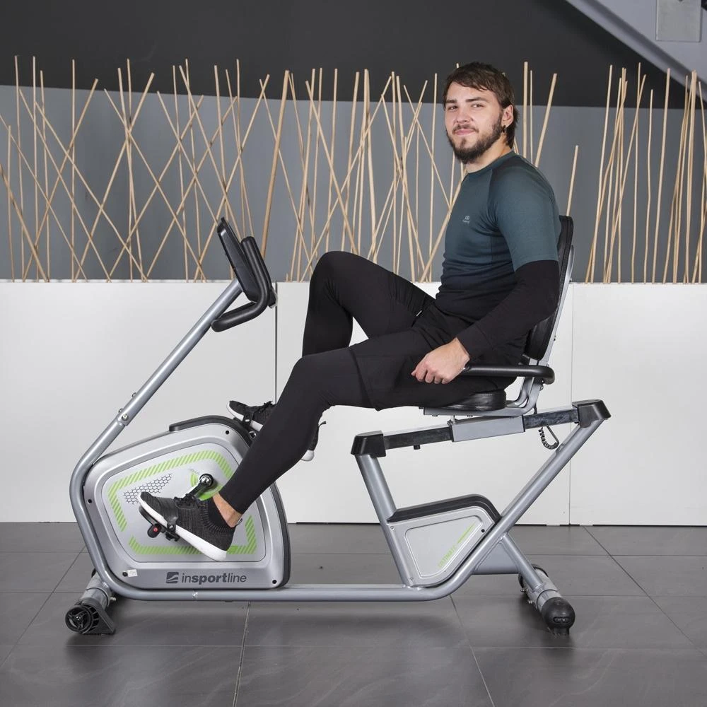 Horizontalus dviratis treniruoklis inSPORTline inCondi R60i (iki 150kg, smagr. 9kg)