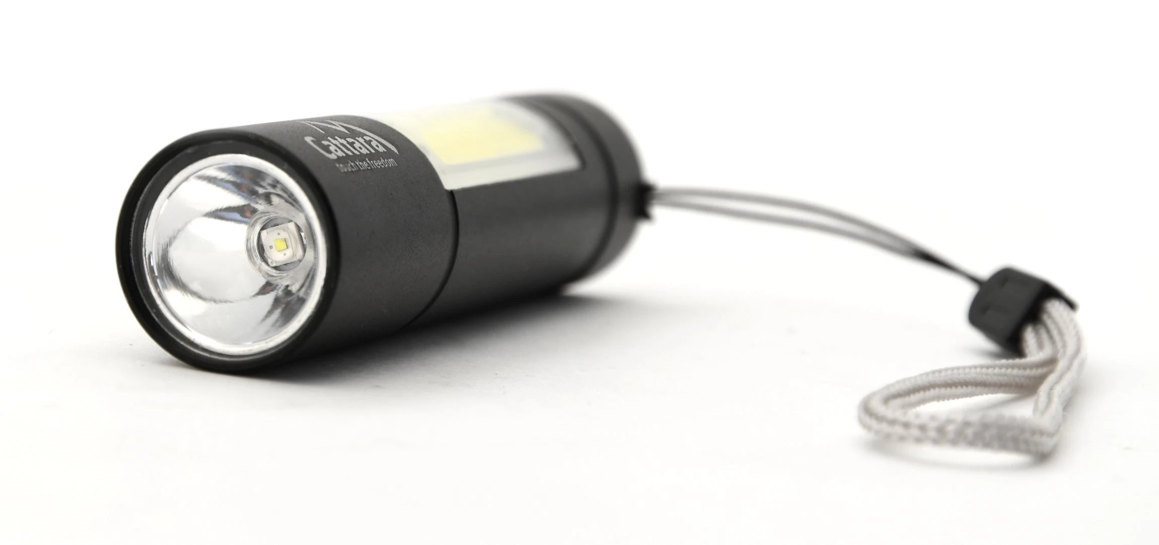 Įkraunamas LED žibintuvėlis Cattara ZOOM 120lm