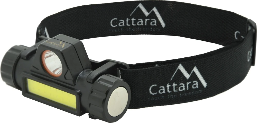 Įkraunamas žibintuvėlis ant galvos Cattara 120lm