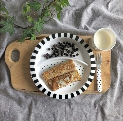 Indų rinkinys JaBaDaBaDo, juoda-balta