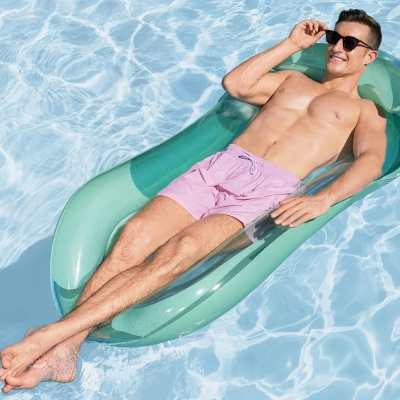 Bestway Inflatable mattress with mesh Vanduo lounger Raudonas 160cm 43103