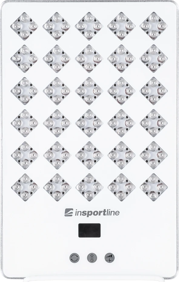 Infraraudonųjų spindulių šviesos terapijos LED panelė inSPORTline Veluni – 4x30 LED