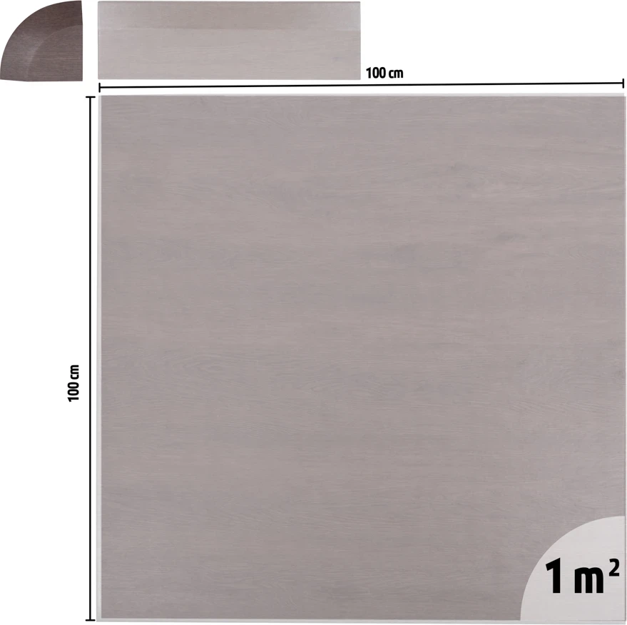 Insportline Kampinė detalė Luxteko vaflinių grindų kilimėliams 2 cm, 1 vnt.
