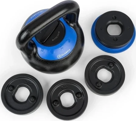 Insportline Keičiamo svorio gira KLARFIT Adjustabell 16/18/20/22/24 kg