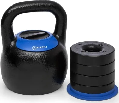 Insportline Keičiamo svorio gira KLARFIT Adjustabell 16/18/20/22/24 kg