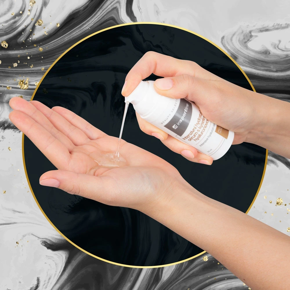 Intensyviai drėkinantis serumas inSPORTline su hialurono rūgštimi 50 ml