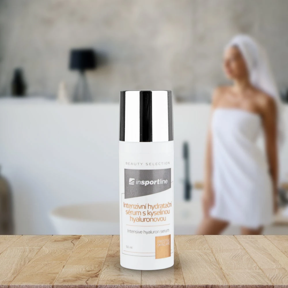 Intensyviai drėkinantis serumas inSPORTline su hialurono rūgštimi 50 ml