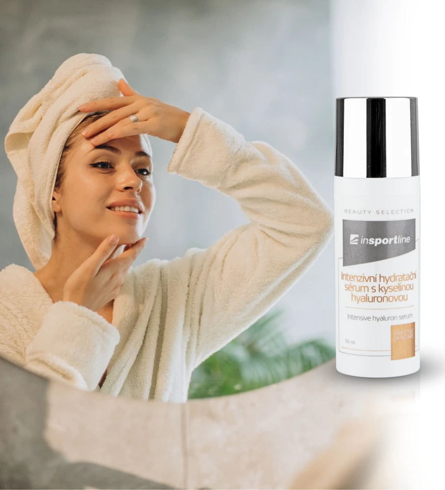 Intensyviai drėkinantis serumas inSPORTline su hialurono rūgštimi 50 ml