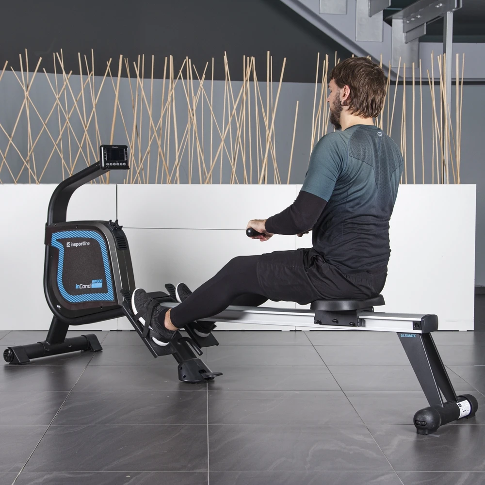 Irklavimo treniruoklis su magnetiniu pasipriešinimu inSPORTline inCondi RW600 PRO (smagr. 4kg)