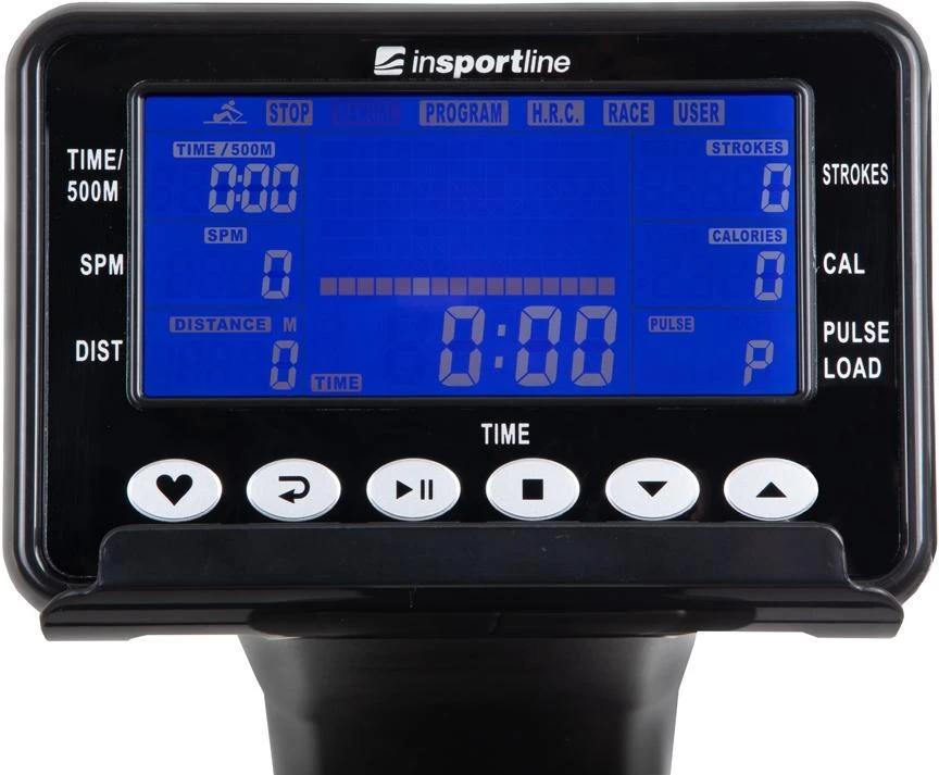 Irklavimo treniruoklis su magnetiniu pasipriešinimu inSPORTline inCondi RW600 PRO (smagr. 4kg)