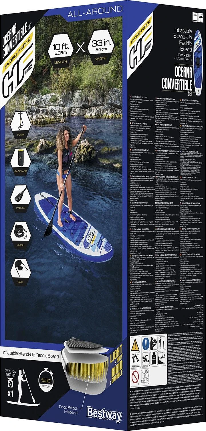 Irklentės Bestway Sup Hydro Force Oceana kabrioletas