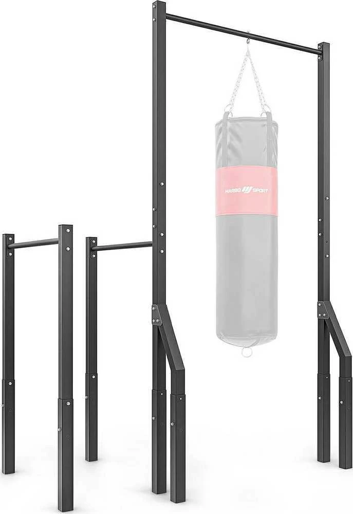 Lauko skersinis su krepšio laikikliu ir ilgais lygiagrečių rankenų atramais MO-Z2 - Marbo Sport