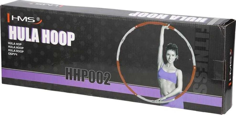 Išrenkamas lankas lieknėjimui HMS HHP002, raudonas-pilkas, 100 cm