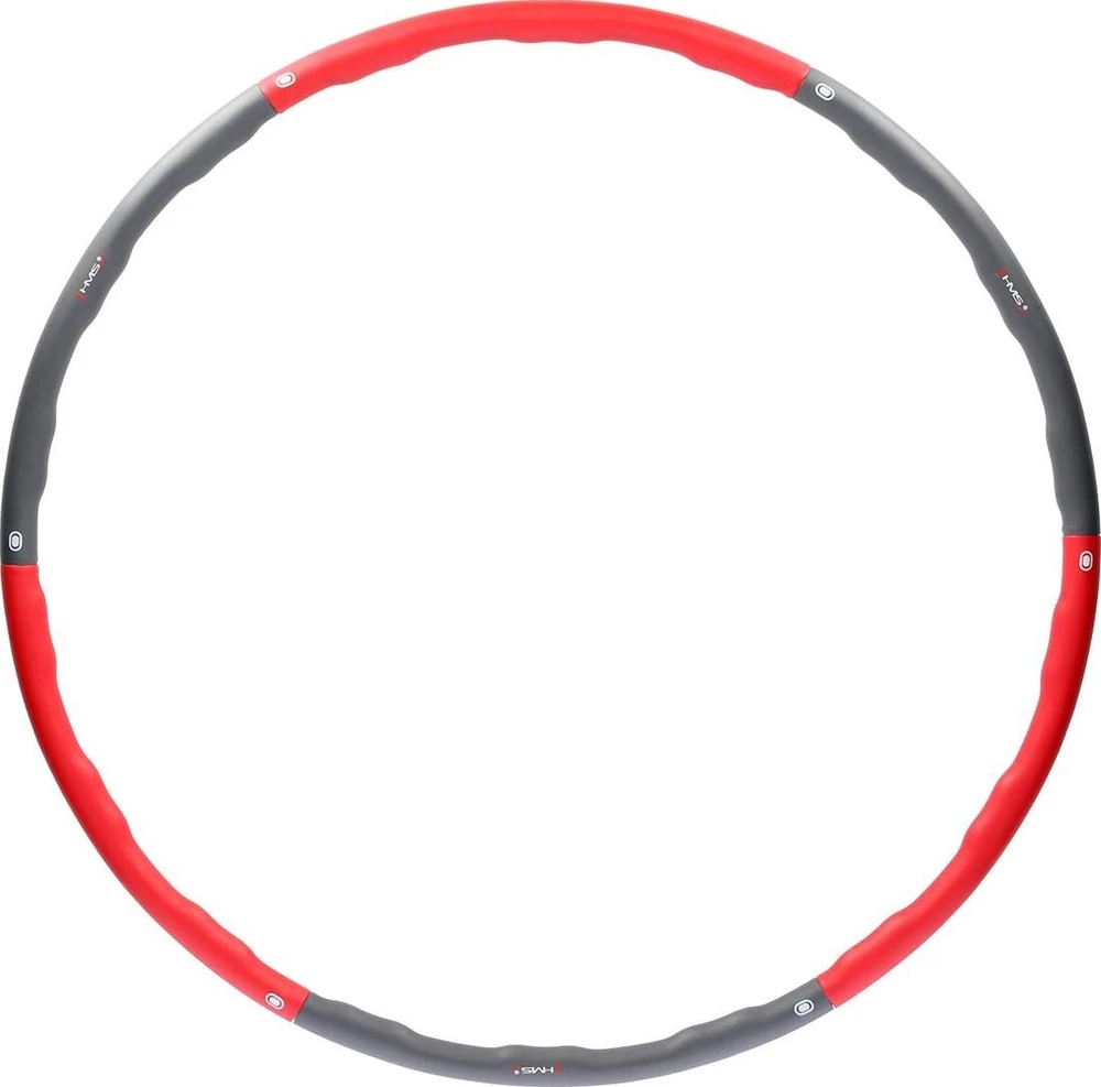 Išrenkamas lankas lieknėjimui HMS HHP002, raudonas-pilkas, 100 cm