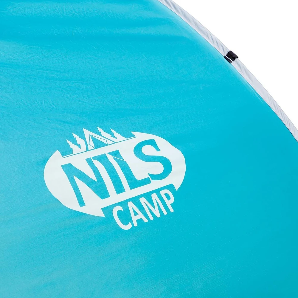 Išskleidžiama paplūdimio palapinė Nils Camp NC3174 pilka-turkio