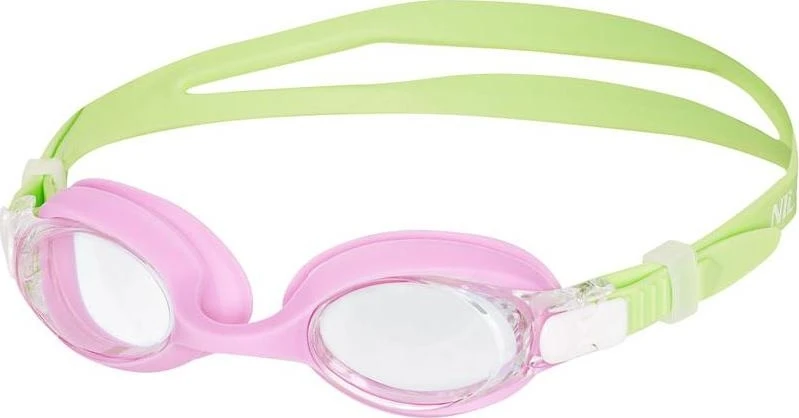Jaunių plaukimo akiniai NILS AQUA NQG700AF, žali/violetiniai
