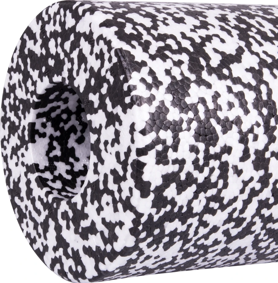 Masažinis volas inSPORTline Waldro Smooth 14x32 cm - Baltas Juodas