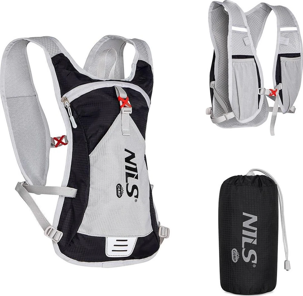Nils Camp NC1708 Juodas RUNNING BACKPACK TRIPPER N