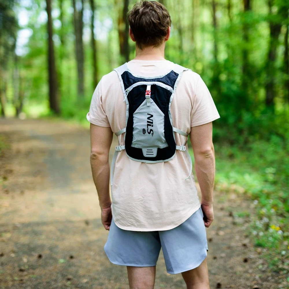 Nils Camp NC1708 Juodas RUNNING BACKPACK TRIPPER N