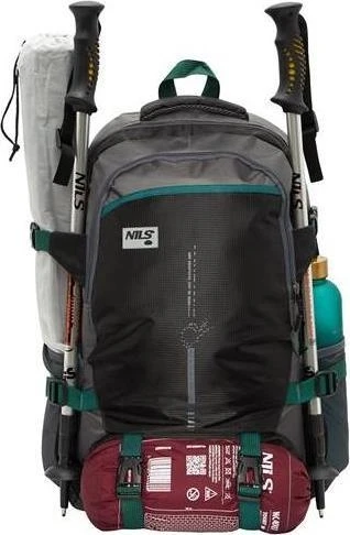 Juoda turistinė kuprinė NILS CAMP NC1736 Range, 45 l