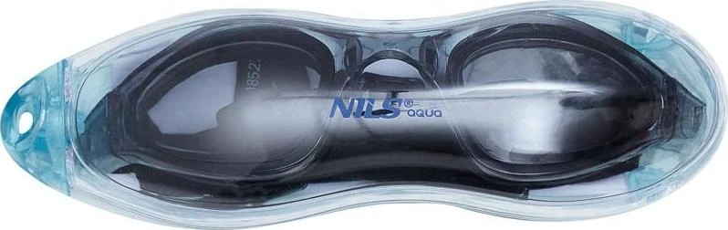 Juodi plaukimo akiniai NILS AQUA NQG180AF