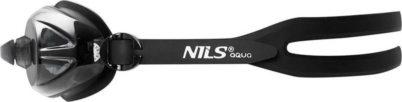 Juodi plaukimo akiniai NILS AQUA NQG500AF