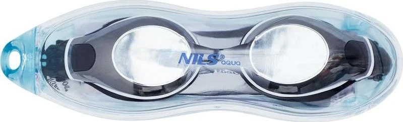 Juodi plaukimo akiniai NQG550MAF NILS Aqua