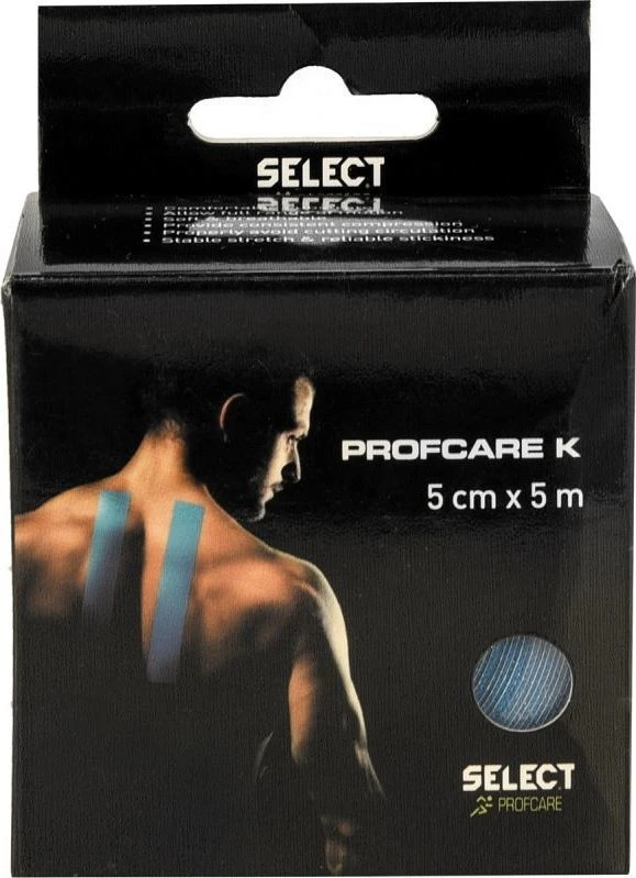 Marba Sport Kineziologinis teipas Select K-Tape, šviesiai mėlynas 5cm x 5m