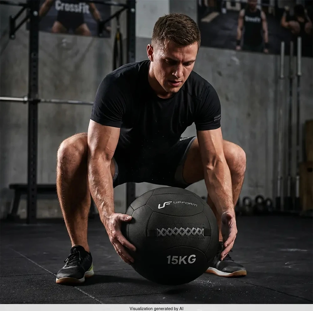 Medicininis kamuolys Wall Ball 4kg - UpForm