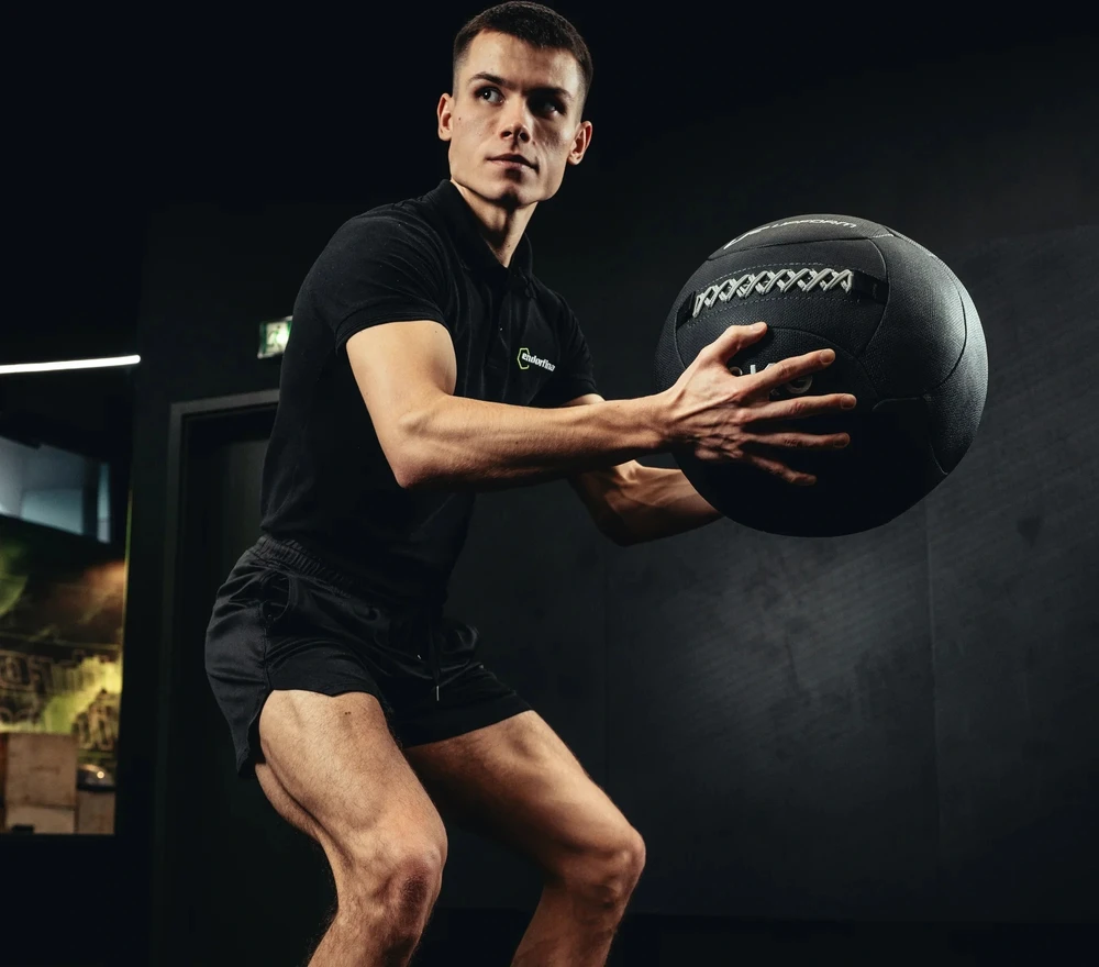 Medicininis kamuolys Wall Ball 4kg - UpForm