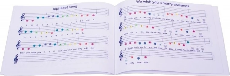 Kariljono ir muzikinės knygos rinkinys Amaya