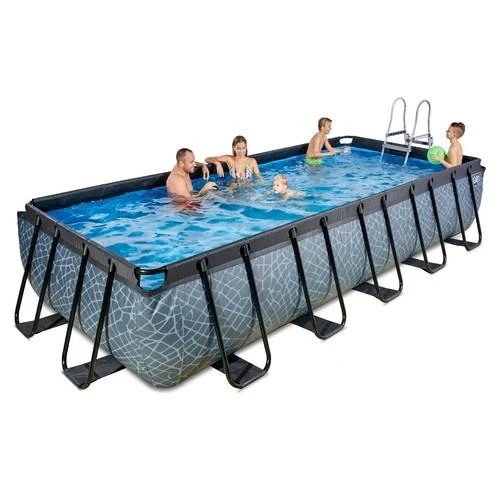 Karkasinis baseinas su smėlio filtru Exit Stone 540x250x100cm