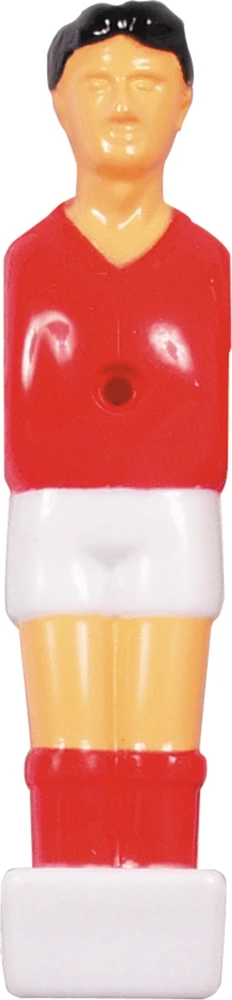 Stalo futbolo žaidėjai Buffalo, raudoni / balti, 13 mm, 4 vnt.