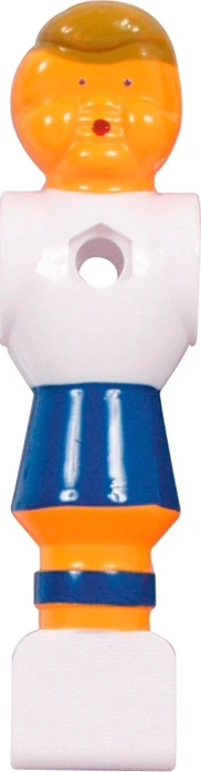 Keičiamas stalo futbolo žaidėjas Buffalo, mėlynas / baltas, 16 mm