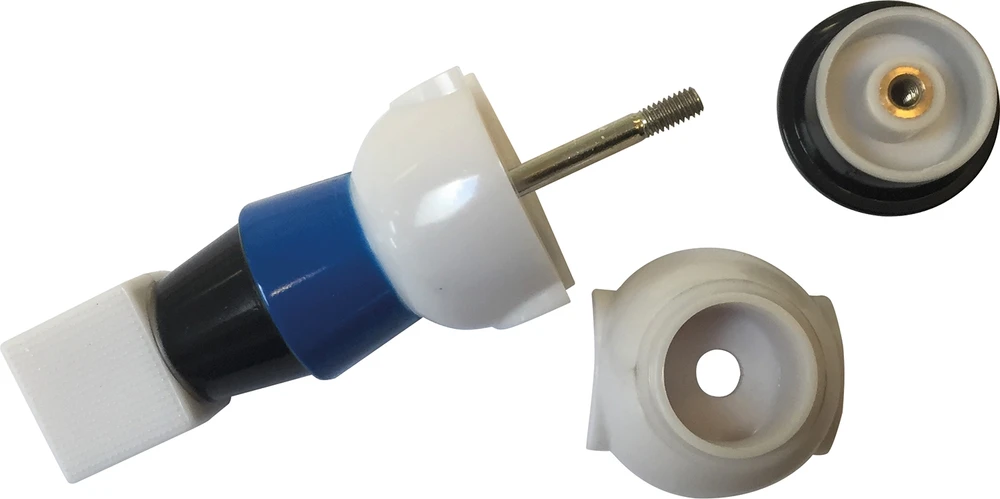 Stalo futbolo žaidėjas Buffalo, mėlynas, 16 mm