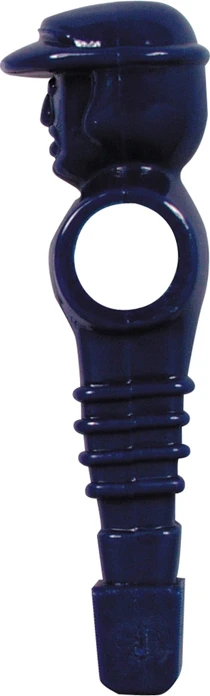 Stalo futbolo žaidėjas su kepure Buffalo, mėlynas, 16 mm