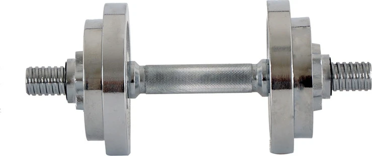 Keičiamo svorio chromuotų hantelių rinkinys inSPORTline 2x3–10kg