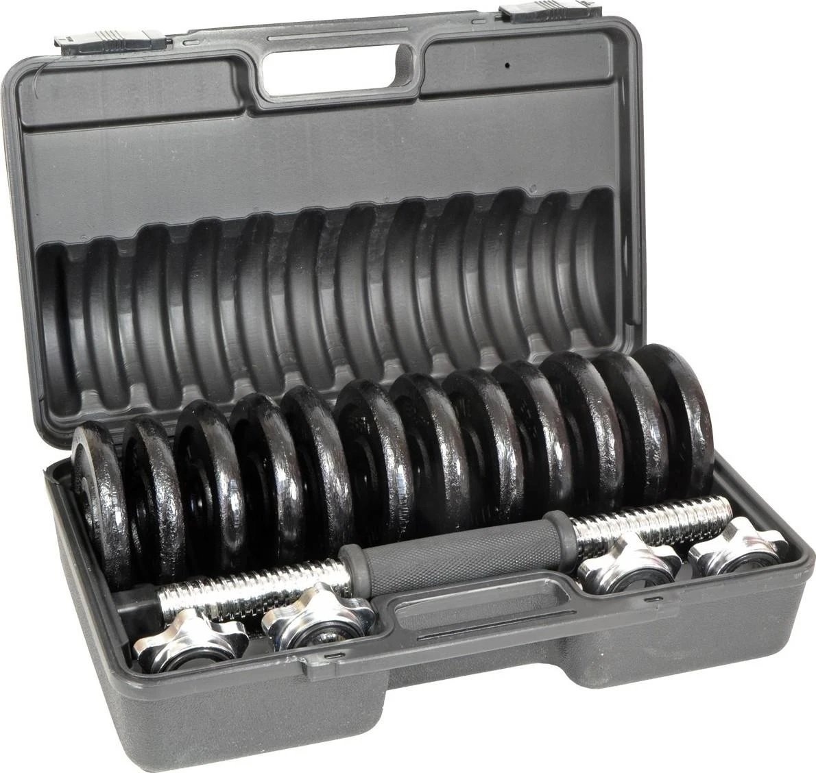 Enero Keičiamo svorio hanteliai EB Fit, 15 kg (2x7.5kg)