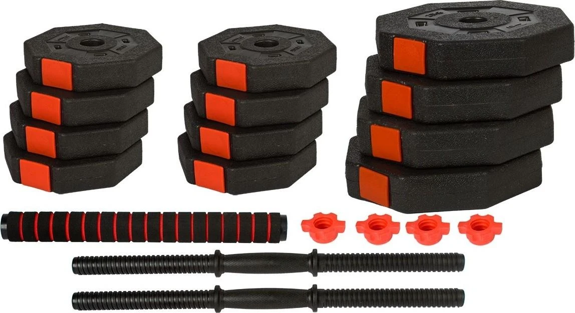 Enero Keičiamo svorio hanteliai EB Fit, 2x10kg