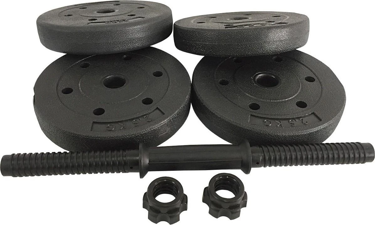Keičiamo svorio hantelis EB Fit, 11kg (10+1)