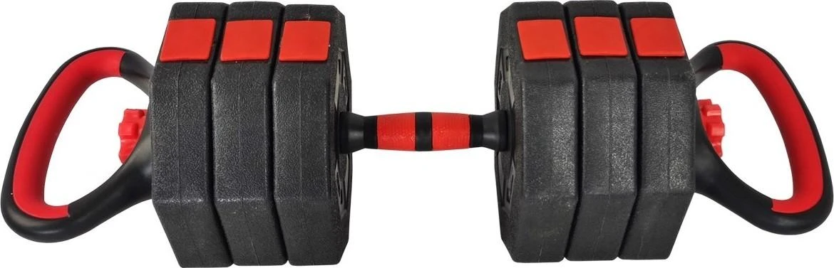 Enero Keičiamo svorio hantelis EB Fit 4in1, 20kg