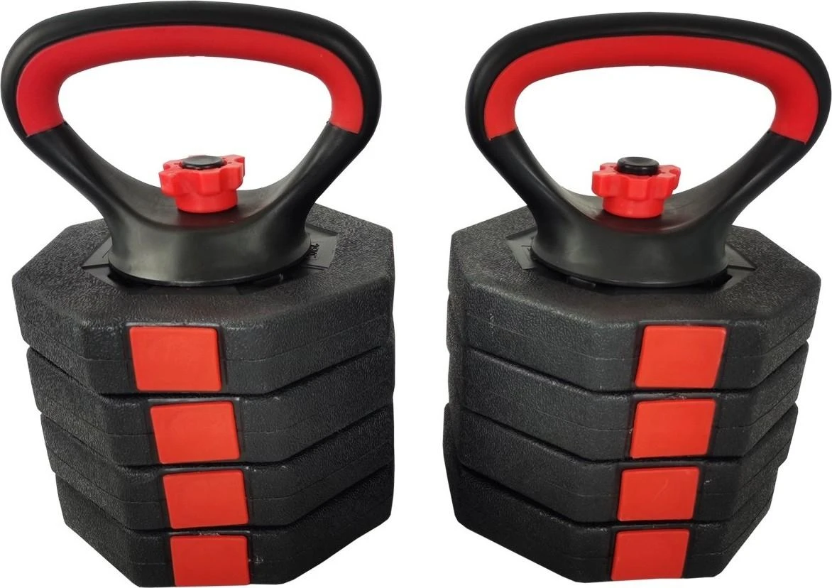 Enero Keičiamo svorio hantelis EB Fit 4in1, 20kg