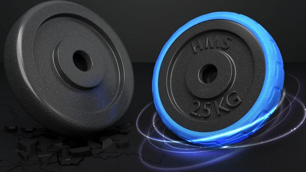 Keičiamo svorio hantelių ir štangos komplektas HMS 30kg