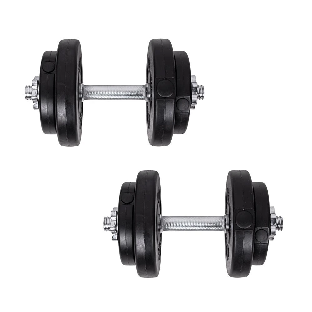 Keičiamo svorio hantelių ir štangos rinkinys inSPORTline BS08 3–50 kg