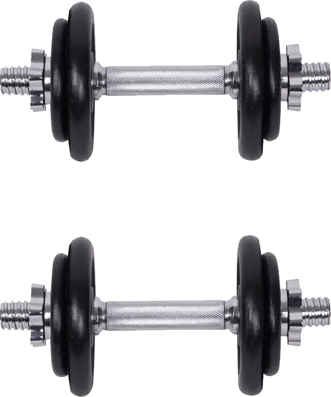 Insportline Hantelių komplektas su dėklu 2 x 10 kg