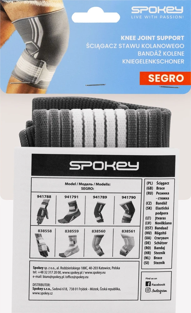 Spokey Segro Pro SPK-941790 Kelio Įtvaras